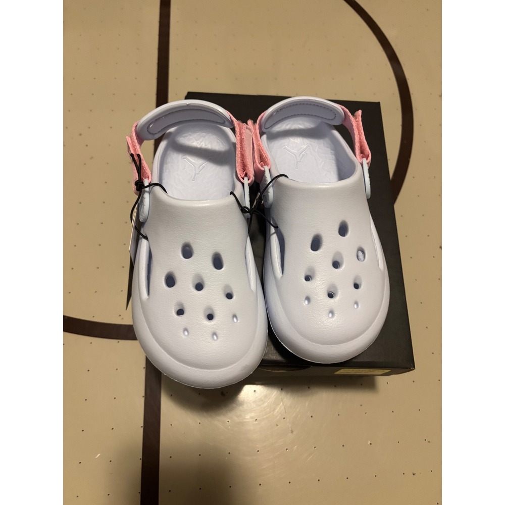 Jordan Hydrip PS Half Blue Vapor Green Kids Sandals HF5982-403 Size 12C